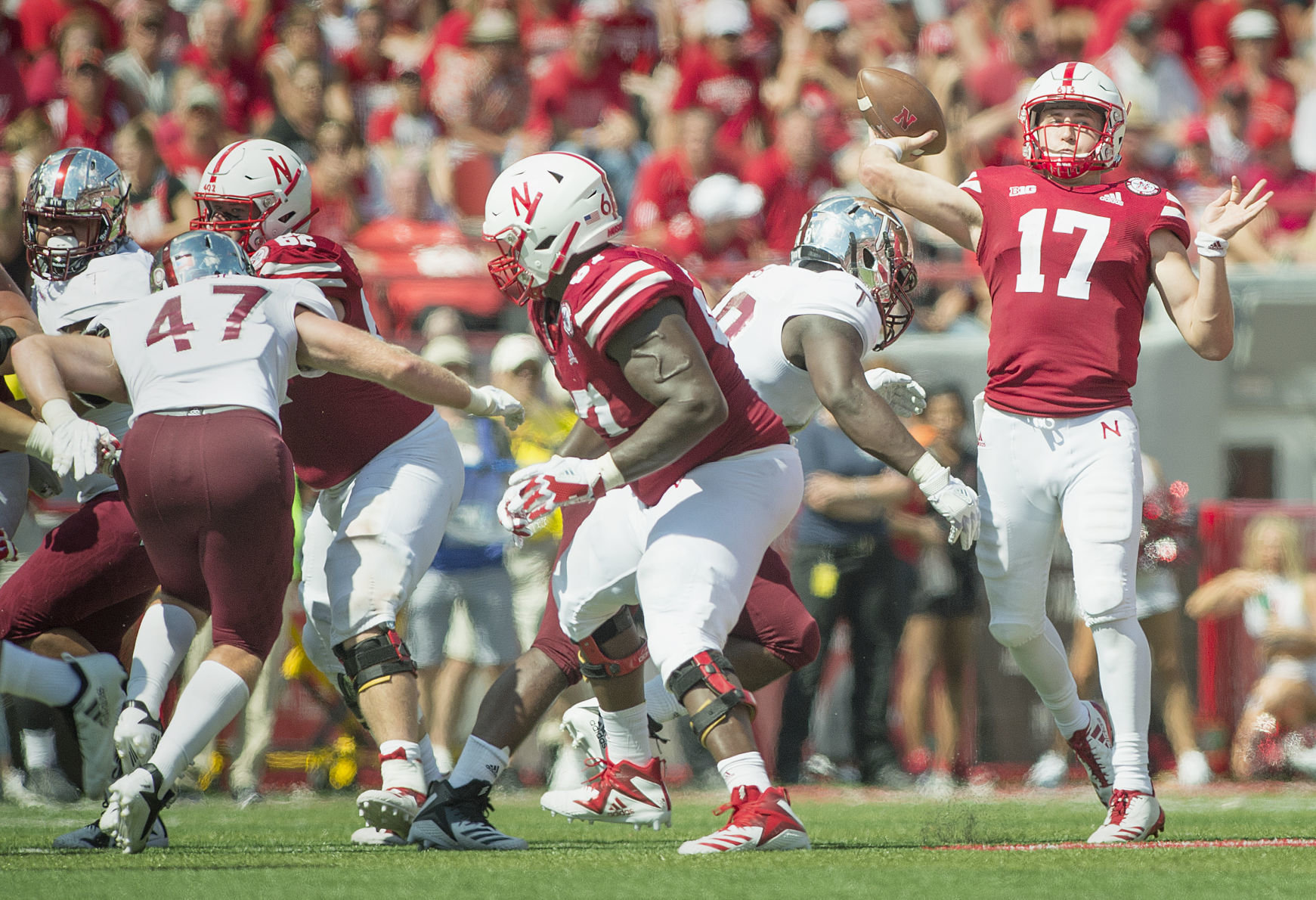 Troy vs. Nebraska, 9/15/18